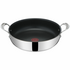 Tefal 4.9L Jamie Oliver Cook's Classic 30cm Induction Non-Stick Shallow Pan with Lid E3069034 image NaN