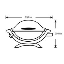 Weber Baby Q Q1000 LPG Titanium BBQ 50060224 hero image