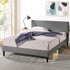 Zinus Liam Classic Home Queen Upholstered Bed Base Dark Grey AU-FPPPDG-12Q image NaN