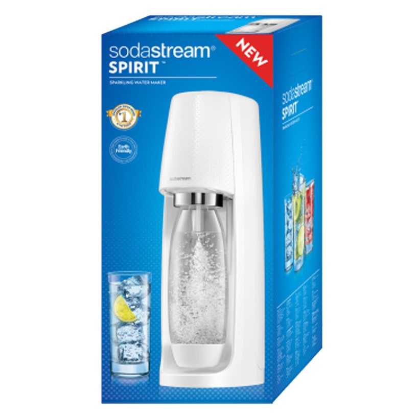 Sodastream 1011811611 Spirit One Touch Electric Sparkling Water