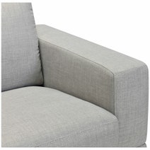 Kalona Breda Cement Three Seater Right Facing Chaise Sofa - 32732-RAF-FRD13 hero image