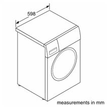 Bosch Series 6 9kg Front Load Washing Machine Graphite WGG2449RAU hero image