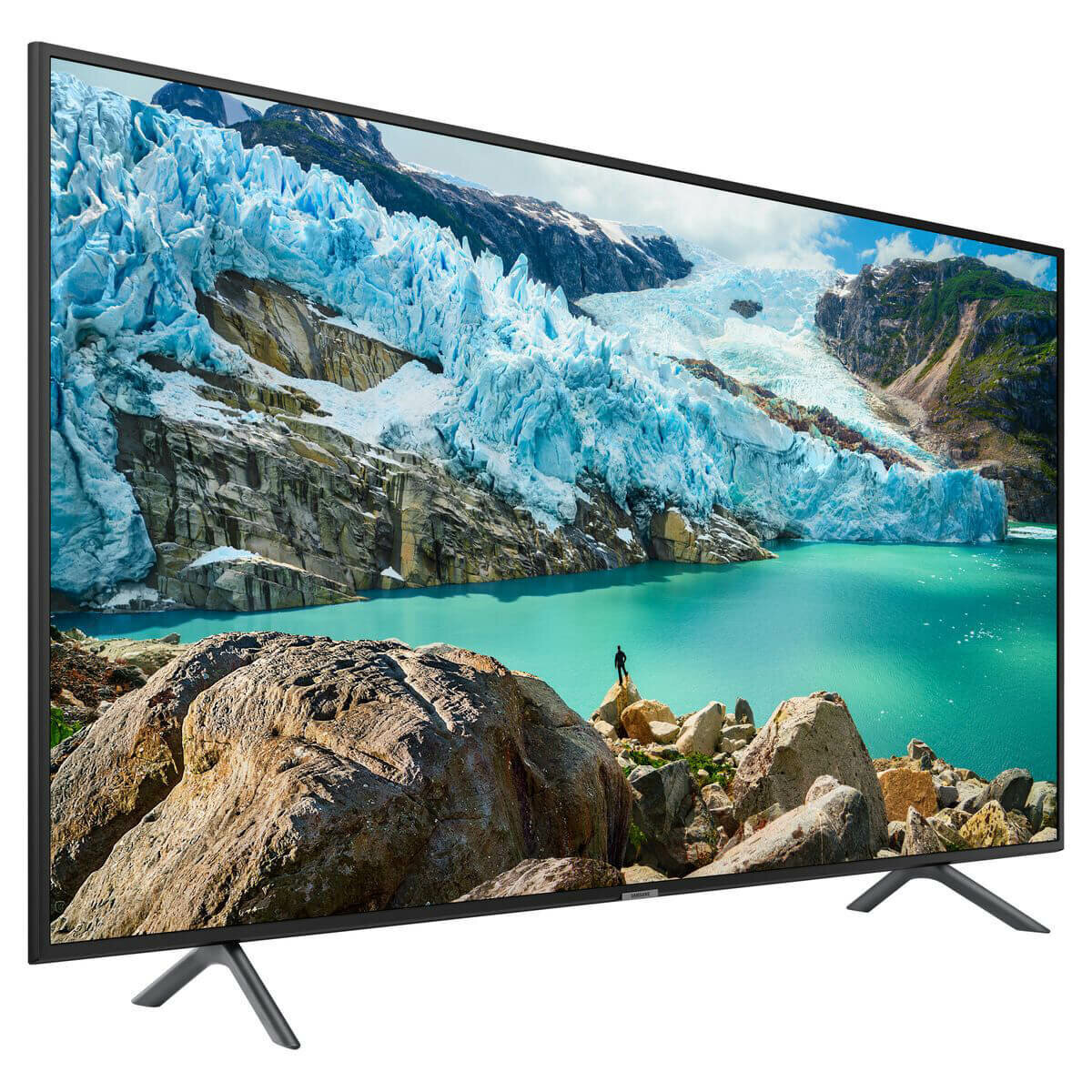 Samsung 55 Inch Series 7 RU7100 4K UHD HDR Smart LED TV UA55RU7100WXXY hero image