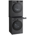 LG Washer+Dryer Stacking Kit with Shelf Matte Black STKIT-MB image NaN