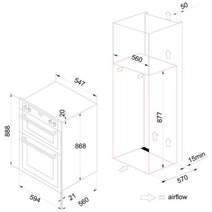 Arc AR2S 60cm Electric Built-In Double Oven hero image