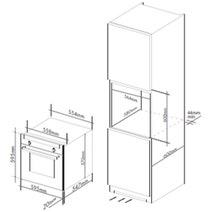 Artusi 60cm White Pyrolytic Oven CAO610WP hero image