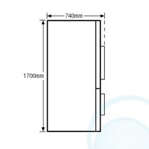 Samsung SRL449EW 450L Bottom Mount Fridge hero image
