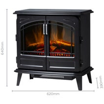 Dimplex 2kW Leckford Optiflame Portable Electric Fire LKD20-AU hero image