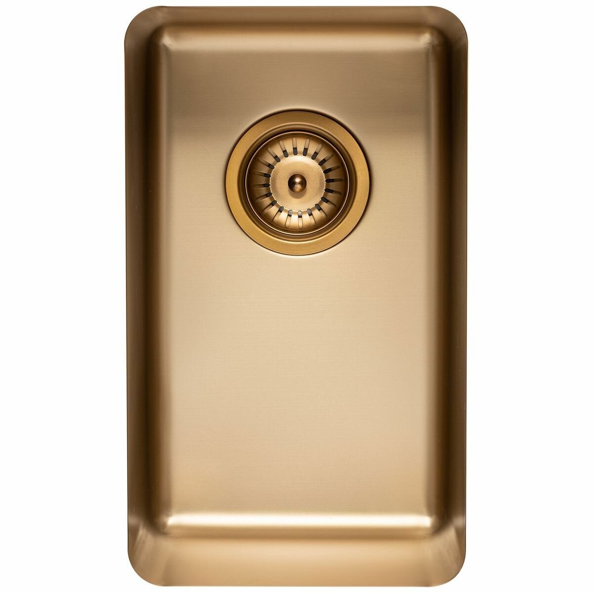 Titan Small Single Bowl Sink Brass TSBR28 hero image