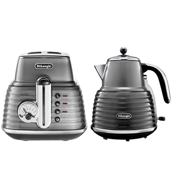 Delonghi scultura kettle deals and toaster