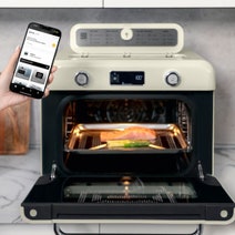 SMEG Retro Style Benchtop Combi-Steam Oven Cream COF01CRAU hero image