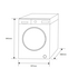 Euromaid 8kg/4.5kg Washer Dryer Combo EWD8045 image NaN