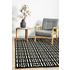 Rug Culture York Medium Black & Natural Rug 230X160CM - YRK-BREN-GLD-230X160 image NaN