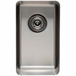 Titan Small Single Bowl Sink Brushed Steel TSSS28 hero image