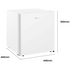 Hisense 45L Bar Fridge White HRBF46 image NaN
