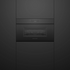 Fisher & Paykel Series 9 76cm Minimal Handleless Compact Combi-Microwave Oven Black OM76NMUNB3 image NaN