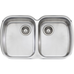Oliveri Monet Double Bowl Undermount Sink MO70U hero image