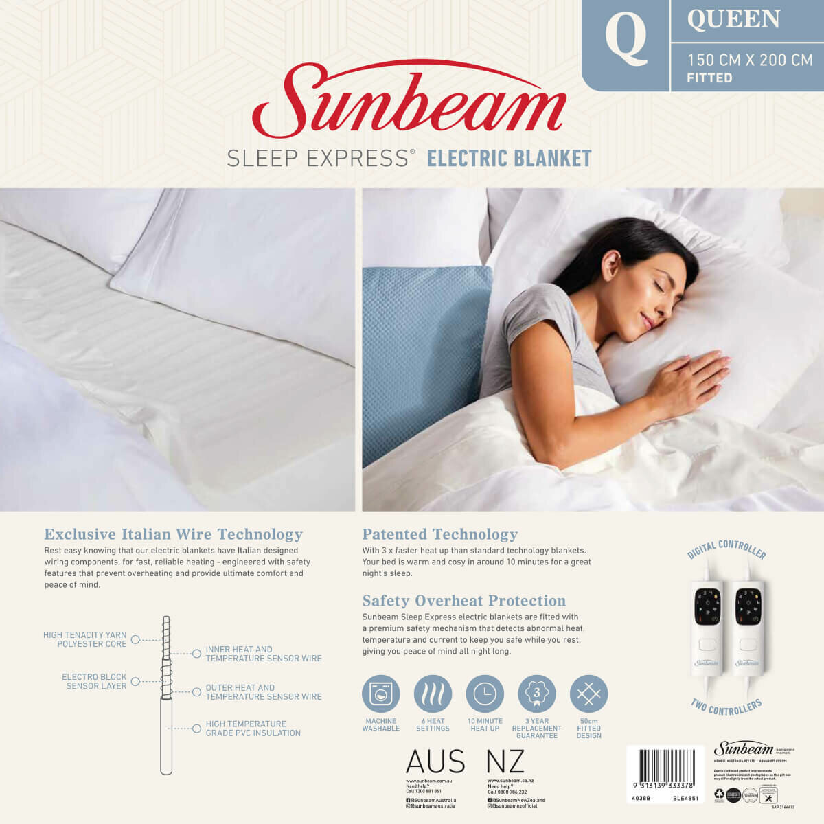 Appliances online electric blanket outlet