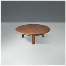 Kalona Paramount 90cm Round Coffee Table Dark Walnut PARA10FWADNATBRZD900 hero image