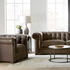 Kalona Vienna Leather Armchair - No Nail Heads 6549-10N image NaN
