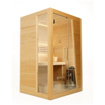 Revel Tampere 2 Person Traditional Finnish Sauna with Step R-TR-2P-V2 hero image