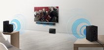 Samsung SWA-8500S M Series Wireless Rear Speakers Kit hero image