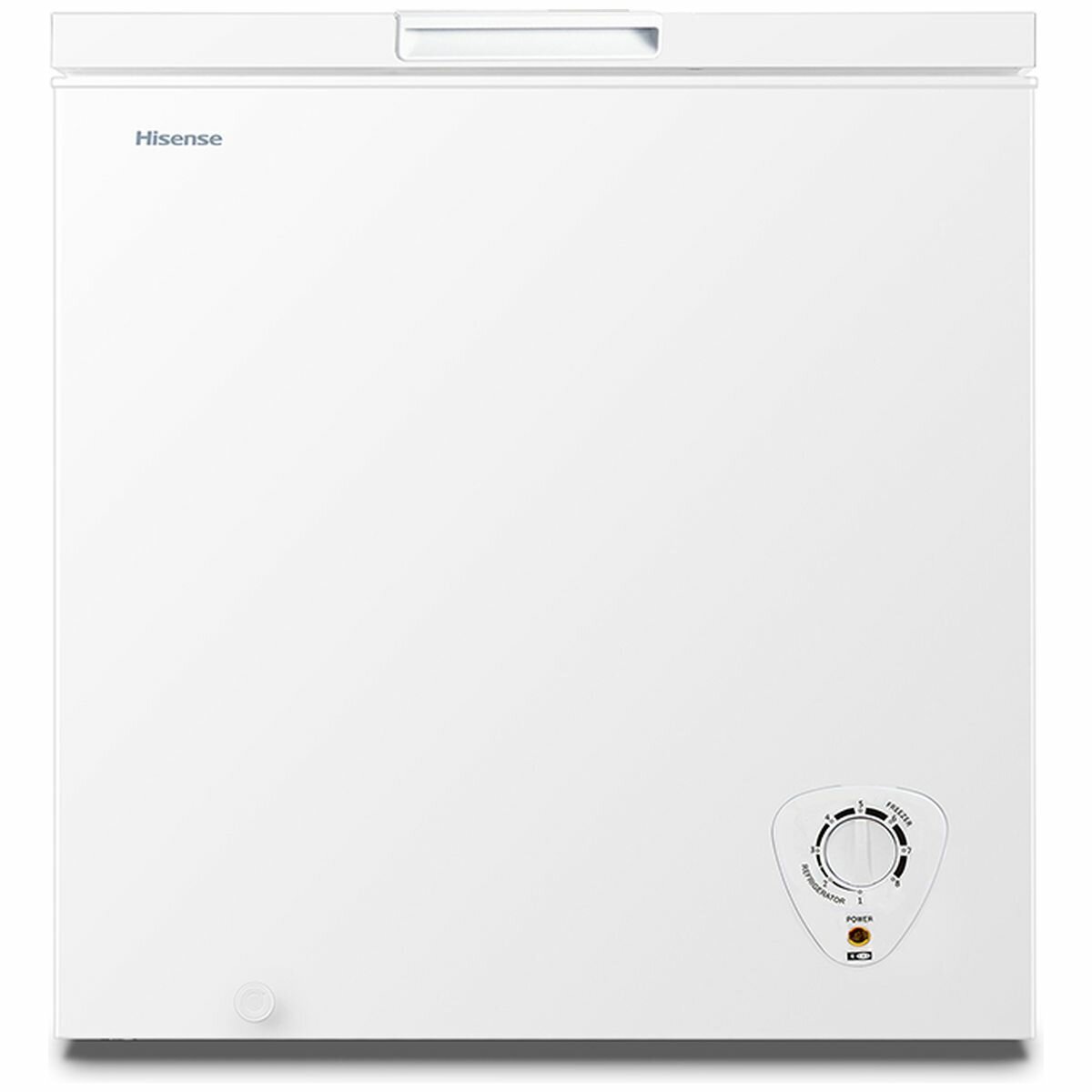 Hisense 5-cu ft Manual Defrost Chest Freezer (White) at