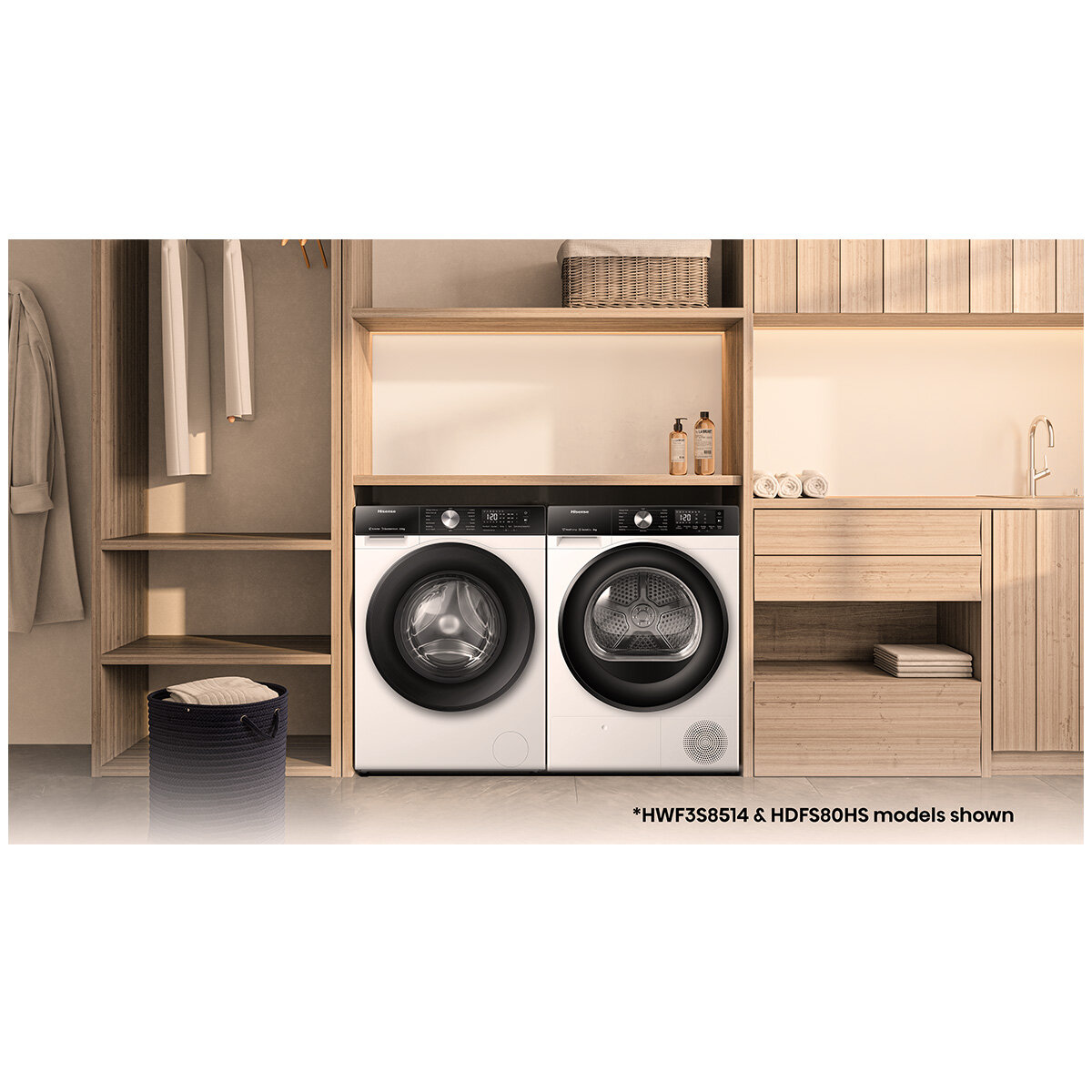 Hisense 8.5kg Front Load Washing Machine HWF3S8514 hero image