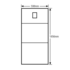 Westinghouse WME3600SA 360L 3 Door Fridge image NaN