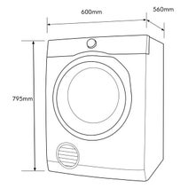Electrolux 6kg Vented Dryer EDV605HQWA hero image