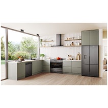 Westinghouse 564L French Door Fridge with Non-Plumbed Water Dispenser and Ice Maker Matte Charcoal Black WQE5760BB hero image