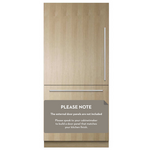 Fisher & Paykel Series 7 477L Integrated Bottom Mount Refrigerator Left Hinge RS9120WLJ1 hero image