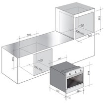 ILVE 60cm Electric Built-In Oven 600SKMPI hero image