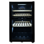 LeCavist 118L Double Zone 56 Bottle Wine Fridge LKS56VN2Z hero image