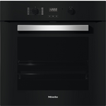 Miele 60cm Pyrolytic Built-In Oven Black H2457BPOBSW hero image