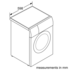 Bosch WVG28420AU 8kg/4.5kg Serie 6 Washer Dryer Combo image NaN