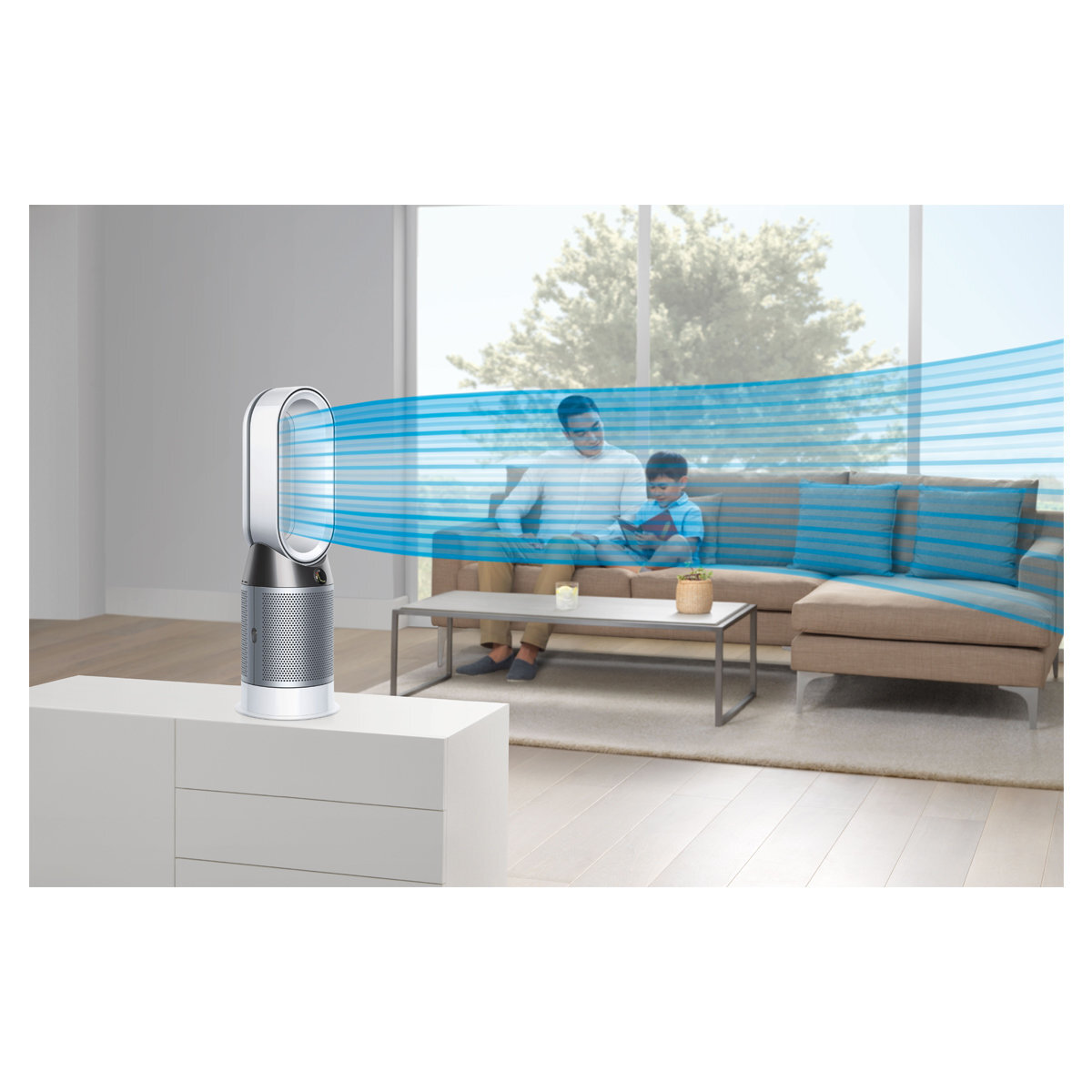 Dyson Pure Hot+Cool Purifying Fan Heater White HP04WS Appliances