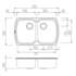 Oliveri WA763PACK Monet Double Bowl Sink Pack image NaN