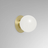 CTO Lighting Mezzo Wall Or Ceiling Light - Brass and Opal MEZCWSSBGO image NaN