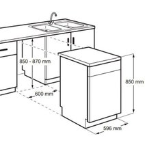 Dishlex DSF6206X Freestanding Dishwasher hero image