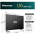 Hisense 85 Inch U6NAU 4K Mini-LED QLED Smart TV 85U6NAU image NaN