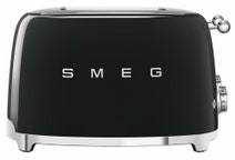 Smeg Temperature Control Kettle and Four Slice Toaster Breakfast Pack Black KLF04BLAUTSF03BLAU hero image