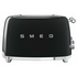 Smeg Temperature Control Kettle and Four Slice Toaster Breakfast Pack Black KLF04BLAUTSF03BLAU image NaN