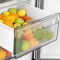 Hisense 541L PureFlat Side by Side Fridge with Non-Plumbed Water Dispenser Black HRSBS540BW hero image