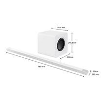 Samsung 3.1.2 Ch S-Series Soundbar White HW-S801B-XY hero image