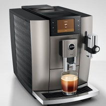 Jura E8 INTD Automatic Coffee Machine Silver 15721 hero image