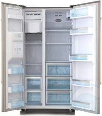 603L Bosch Side By Side Fridge KAN58A40PLAT hero image