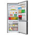 Hisense 417L PureFlat Bottom Mount Refrigerator Black Steel HRBM418B image NaN