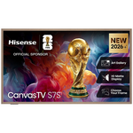 Hisense 65'' S7S Hi-QLED 4K Canvas TV Black 65S7SAU [2026] hero image
