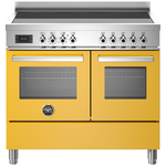 Bertazzoni 100cm Giallo Induction Freestanding Double Oven PRO105I2EGIT hero image